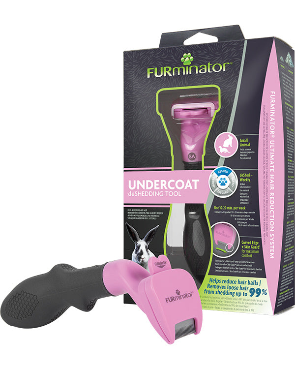 FURminator deShedding per Piccoli Animali - Riduci il Pelo Morto del 99% FURminator deShedding per Piccoli Animali - Riduci il Pelo Morto del 99%